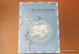 Livro Técnico em inglês: "Security and Usability"