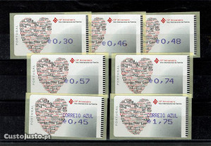 Selos Portugal 2004-Etiquetas 29A-Valores 2005-MNH