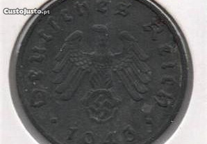 Alemanha(3º Reich) - 10 Reichspfennig 1943 F -rara