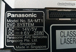 Panasonic SA-MT 1 DVD System