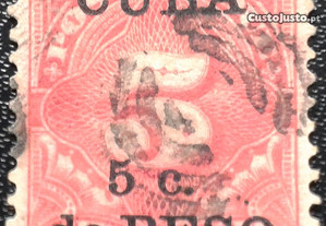 Stamp Cuba Postage Due 1899 - 5 c. de Peso