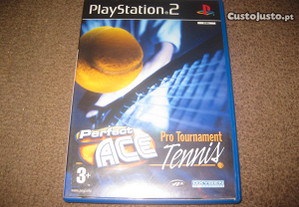 "Perfect Ace- Pro Tournament Tennis" PS2/Completo!