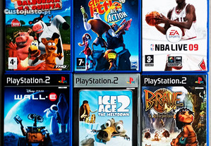 Jogos Infantis Playstation 2 (PS2)