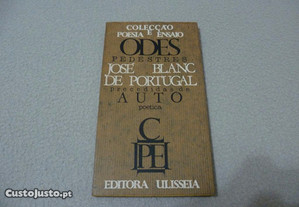 José Blanc de Portugal - "Odes Pedestres" 1.ª ed.