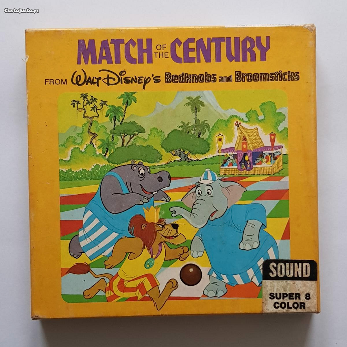 Walt Disney Match of the Century Filme Super 8 Cor Sonoro