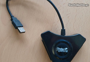 Adaptador USB Universal p/ comandos PS 1 e 2