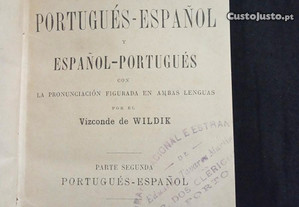 Nuevo Diccionario Portugués - Espanõl 1899