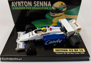 Ayrton Senna F1 Toleman TG184 1984 1:43 Minichamps
