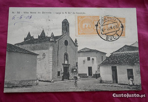 Villa Nova de Baronia Postal de 1908