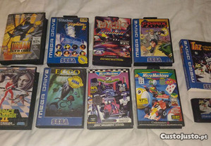 Lote de Jogos Sega Mega Drive - LER ANNCIO