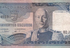 Nota de 500$00 de Angola