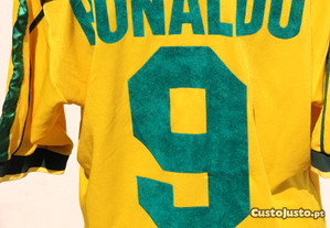 Brasil -Camisola Ronaldo - usada em bom estado