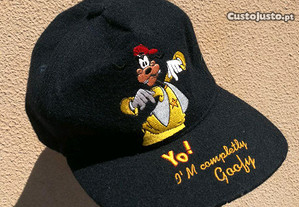 Chapéu cape original Goofy bordado Disney vend troc