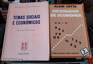 Obras de José Nunes Barata e Alain Cotta