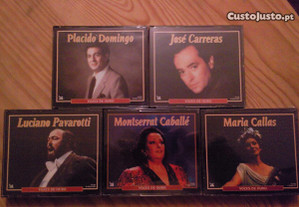 CD's Colecção "Vozes de Ouro" - Cantores de Ópera
