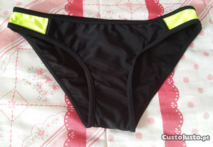 cuecas de bikini pretas - tamanho 36 - novas