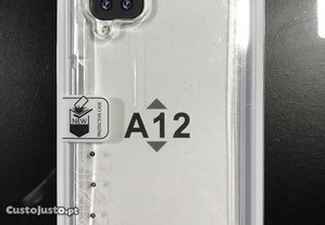 Capa de silicone reforçada para Samsung Galaxy A12