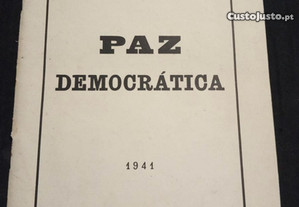 Paz Democrática - Távora e Quadros & Sérgio Lima
