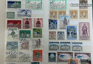 Coleção 346 selos - Vários países