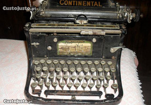 Maquina escrever marca Continental dos anos 1930