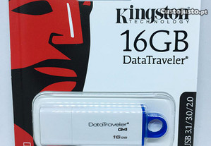 Pen USB Kingston 16GB Datatravel G4 - 3.1/3.0/2.0