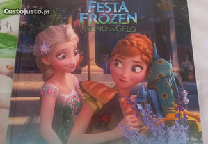 Festa Frozen o reino do gelo - O aniversário surpresa da Anna de Disney
