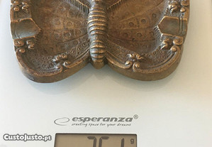 Borboleta em bronze,lindíssima (cinzeiro)