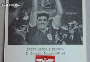 Benfica - JOSÉ ÁGUAS - Taça Campeões Europeus 1963