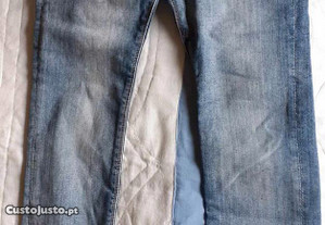 Calças de ganga / jeans 140cm 9/10 anos