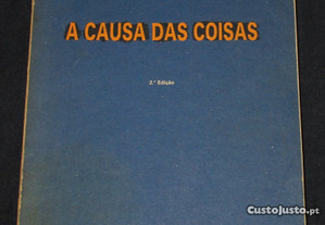 Livro A Causa das Coisas Miguel Esteves Cardoso 2ª edição
