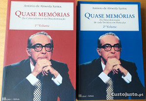 Quase memórias (2 vols) António de Almeida Santos