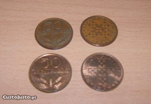 Moedas de 50 centavos, Bronze de 1969 a 1979