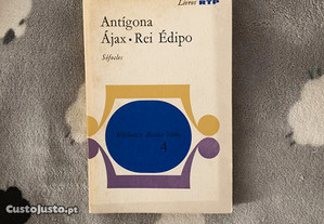 Livro Antígona + Ájax + Rei Édipo de Sófocles