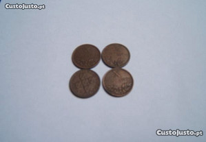 Moedas de X centavos, Bronze de 1958 a 1968