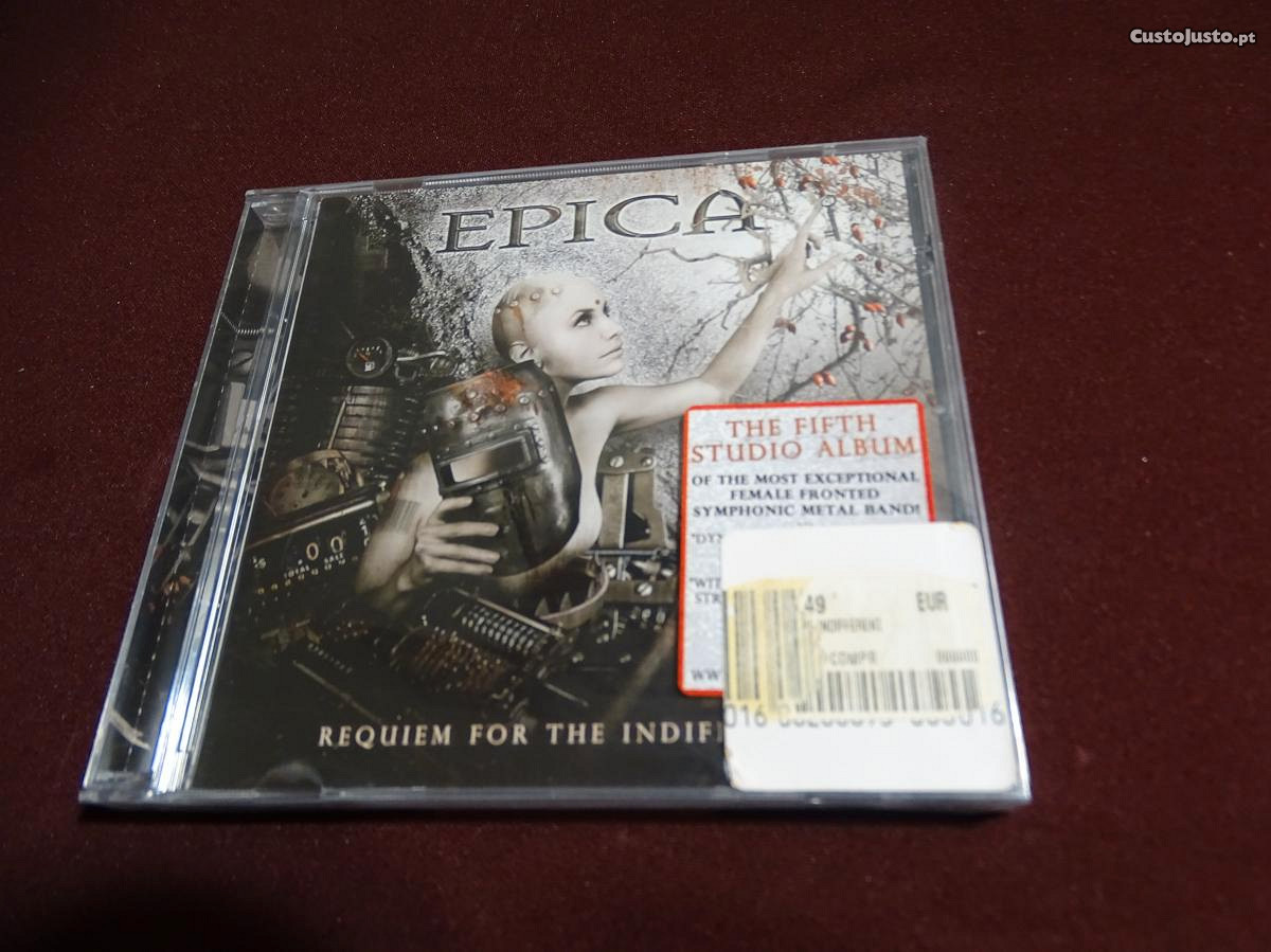 Cd Epica Requiem For The Indifferent - Novo!!