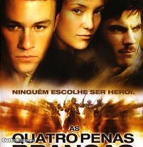 DVD As 4 Quatro Penas Brancas Filme com Heath Ledger Kate Hudson 2002