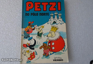 Livro Petzi - Petzi no Pólo Norte