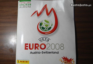 Caderneta album de cromos Euro 2008 panini