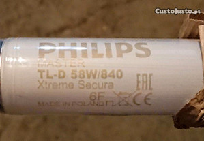 Tubos fluorescentes Philips novos