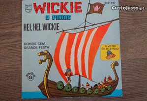 Disco vinil single - Wickie, Vickie