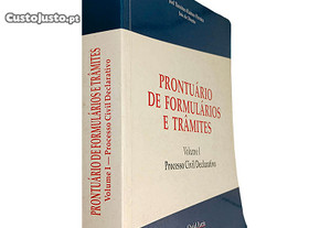 Prontuário de Formulários e Trâmites (Volume I - Processo Civil Declarativo) - Joel Timóteo Ramos Pereira