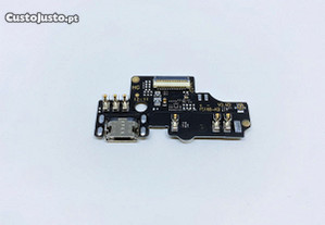 Conector de carga Micro USB com microfone para Alcatel 1s (2019)