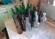 15 garrafas verdes , 5 castanhas. e 3 brancas.7,5 cl.