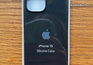 Capa de silicone Apple para iPhone 15