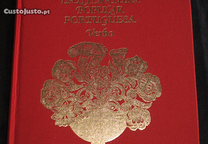 Livro Tesouros da Literatura Popular Portuguesa