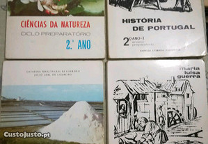 17 Livros escolares dos anos 70 e 80