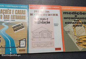 Livros arquitetura técnicos - Raro anos 70