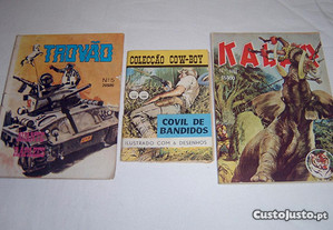 2 revistas: O Trovao n 5 e Cow-Boy n170