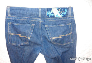 Jeans verdadeiras Azul forte sinequoanone original
