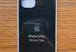 Capa de silicone Apple para iPhone 15 Plus